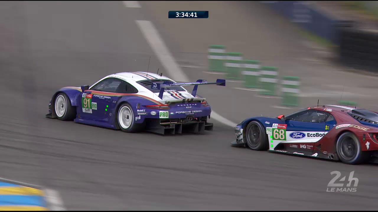 Porsche vs Ford in Epic LMGTE Pro Battle at Le Mans 🏁