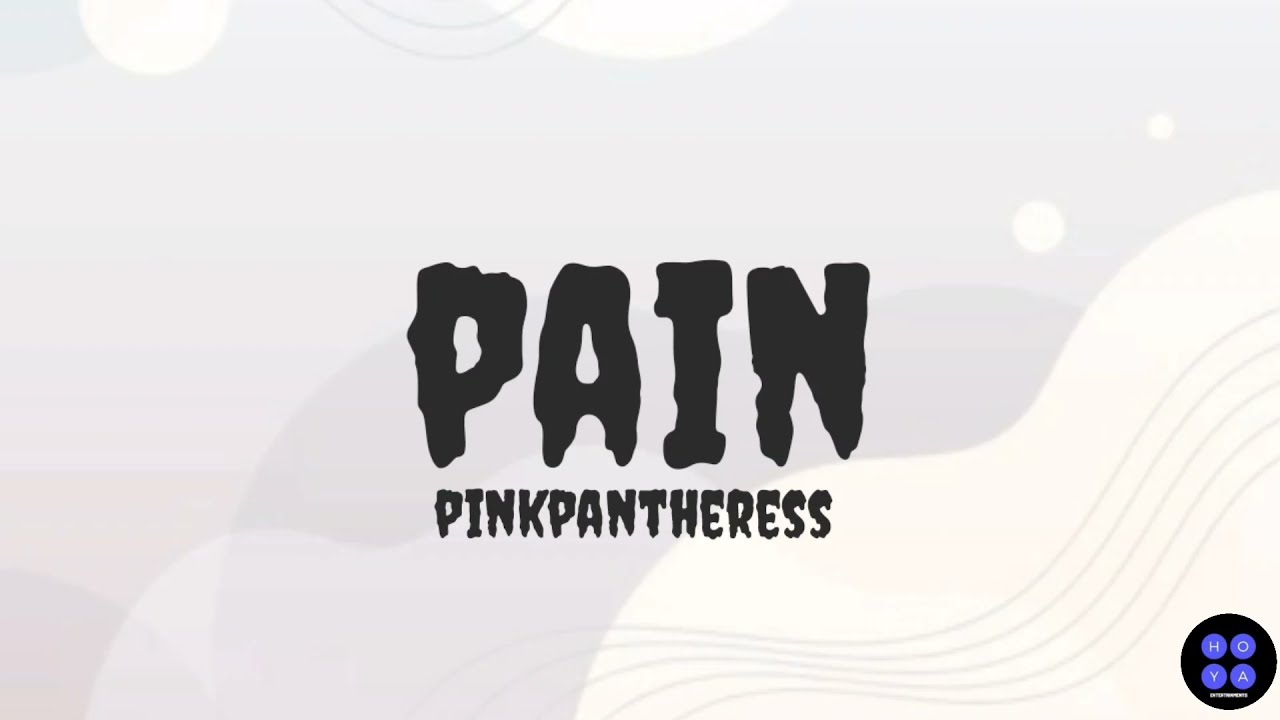 PAIN by PinkPantheress | Lyrics Video