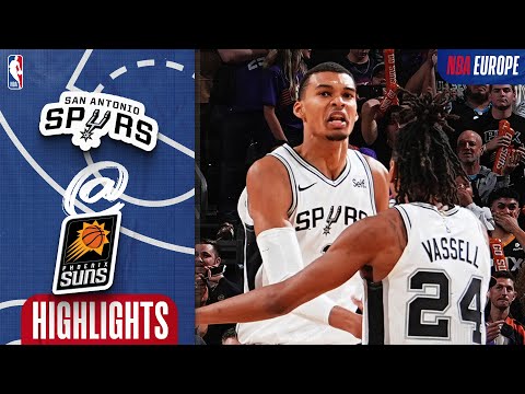 INSANE ENDING 🤯 Wemby & Durant's First Battle!! | Spurs v Suns FULL GAME Highlights