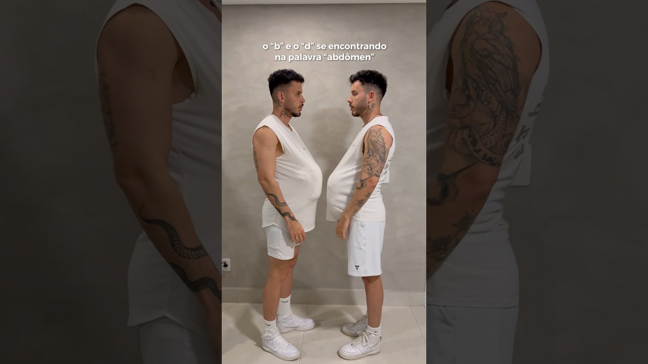 Diferença entre 'b' e 'd' em 'abdômen' 🩺
