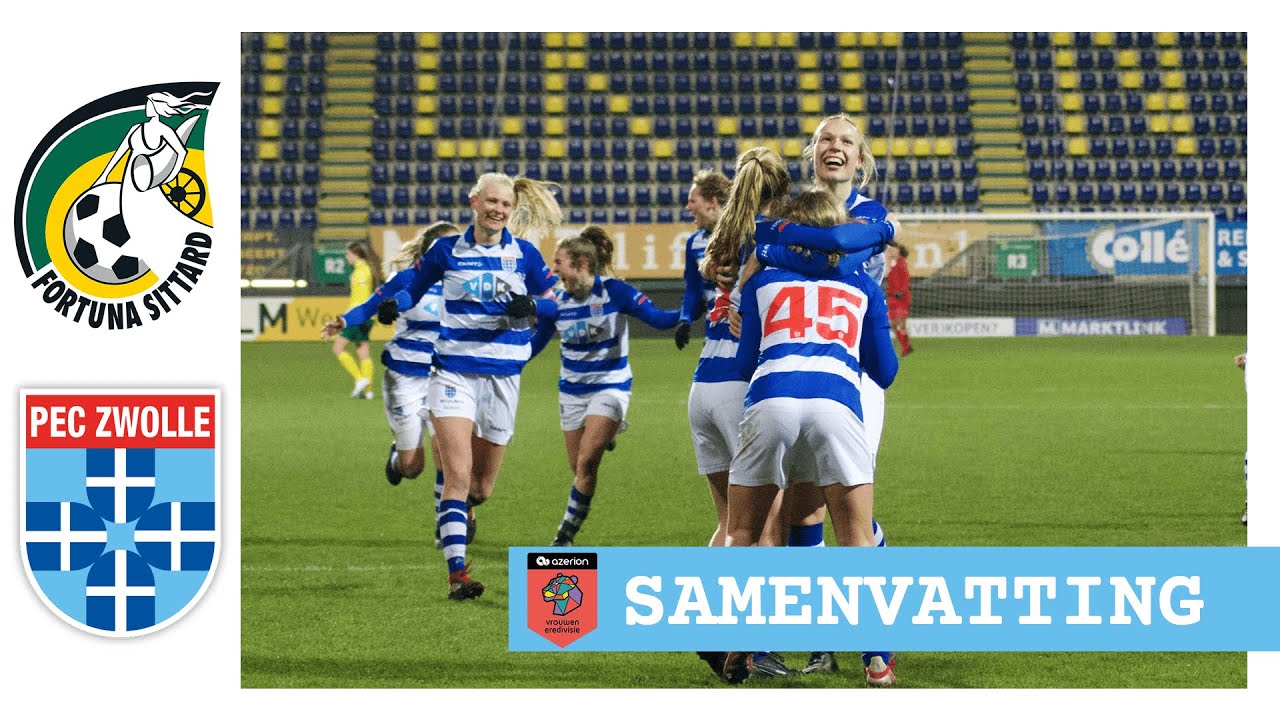 Spannende Duel: Fortuna Sittard Vrouwen vs PEC Zwolle Vrouwen 🏆 | Eredivisie Vrouwen Samenvatting