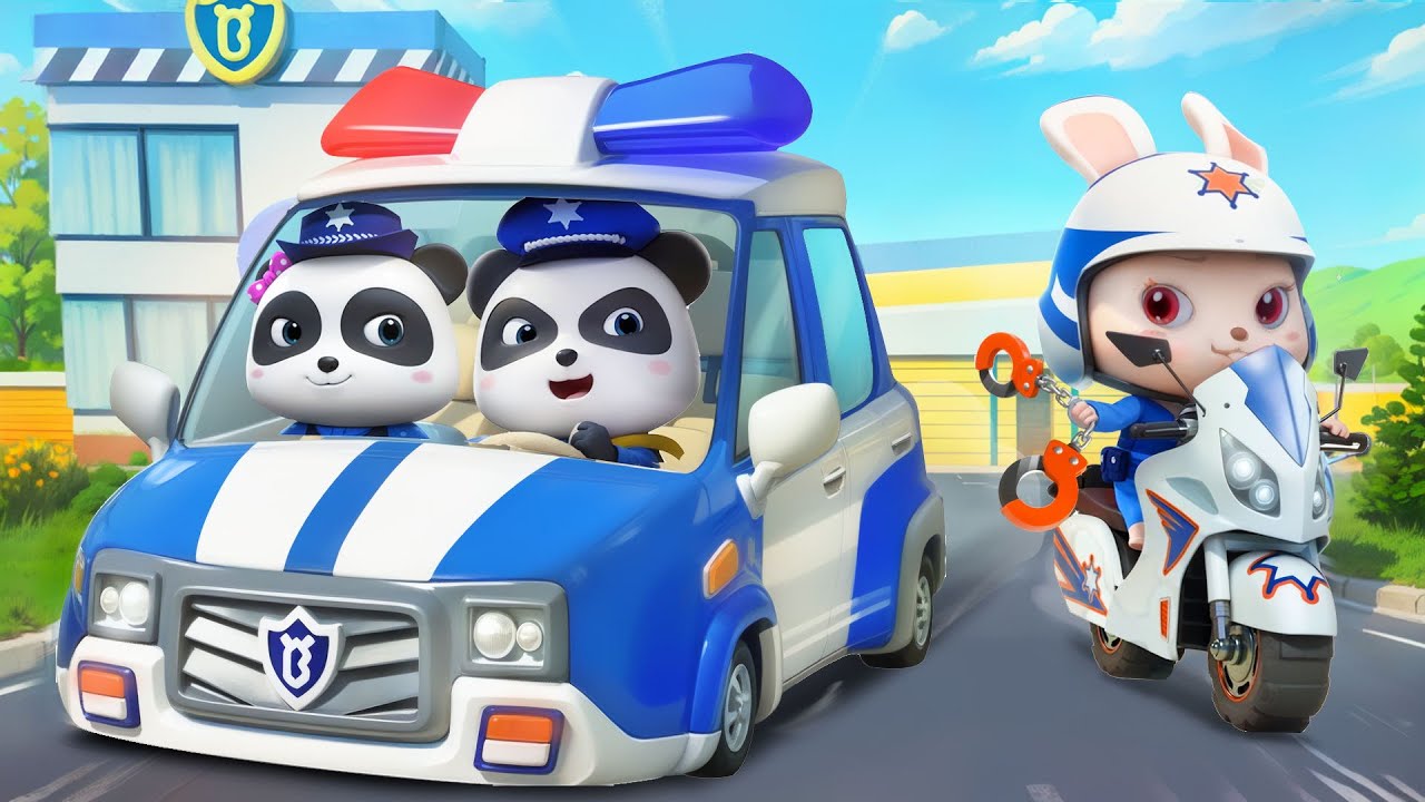 Super Police Patrol Team 🚓 | Fun Police Chase & Nursery Rhymes for Kids