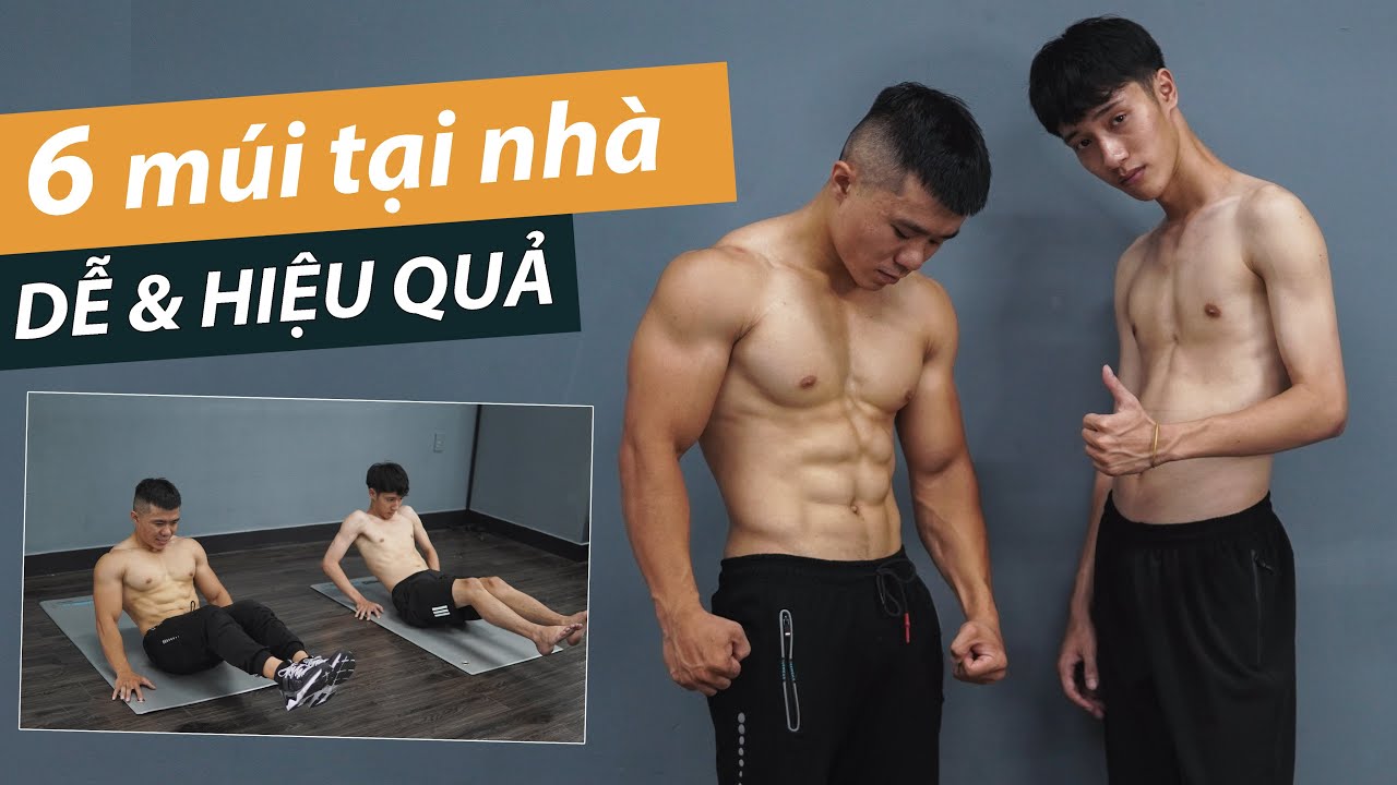Chỉ Với 10 Phút Tập Bụng Tại Nhà Để Có 6 Múi Mơ Ước 💪