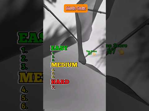 Math Quiz Can You Get 7/7? #quiz #quiztime #trivia #math #mathematics