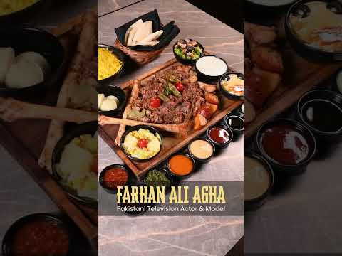 Farhan Ali Agha Enjoys Signature Dishes at The Carnivore