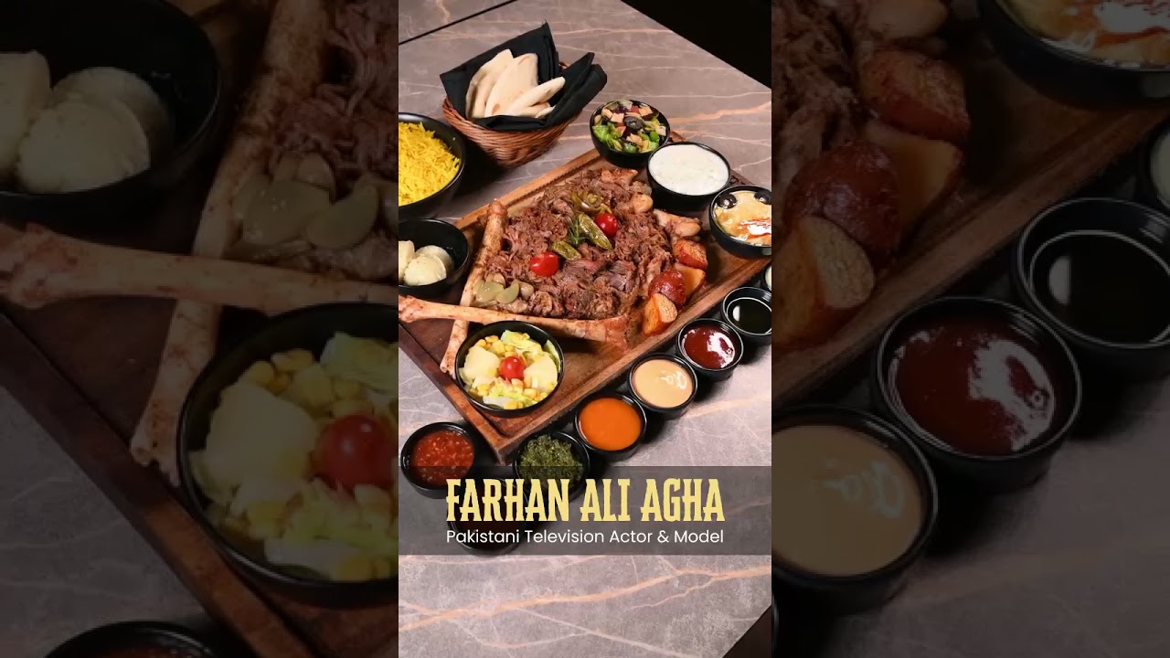 Farhan Ali Agha Savors Signature Dishes at The Carnivore 🍽️