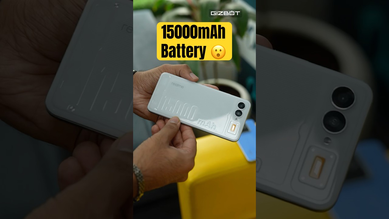 Realme Phone with 15,000mAh Battery π