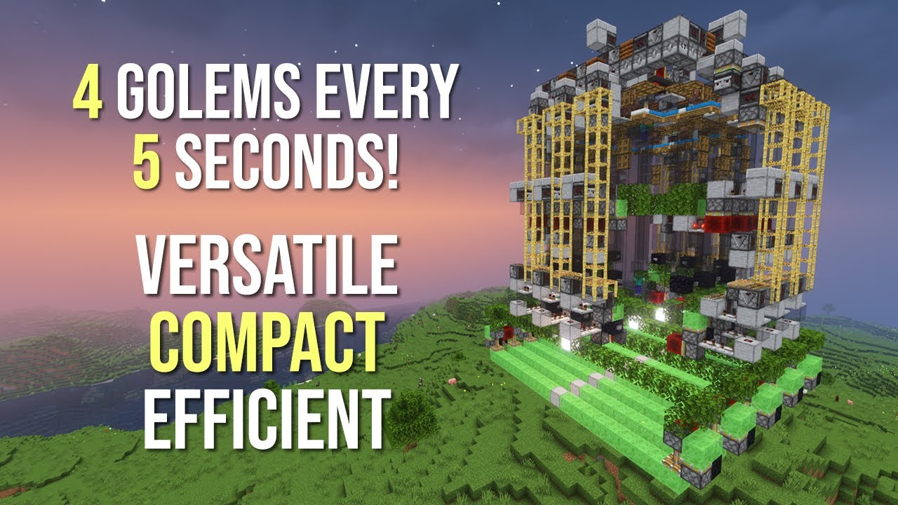 W.A.I.F.U. - A NEW ERA of Minecraft Iron Farms | Java 1.16.2 - 1.21.11+*