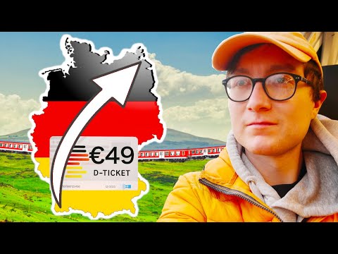 Can I cross Germany on slow trains in 24 hours?