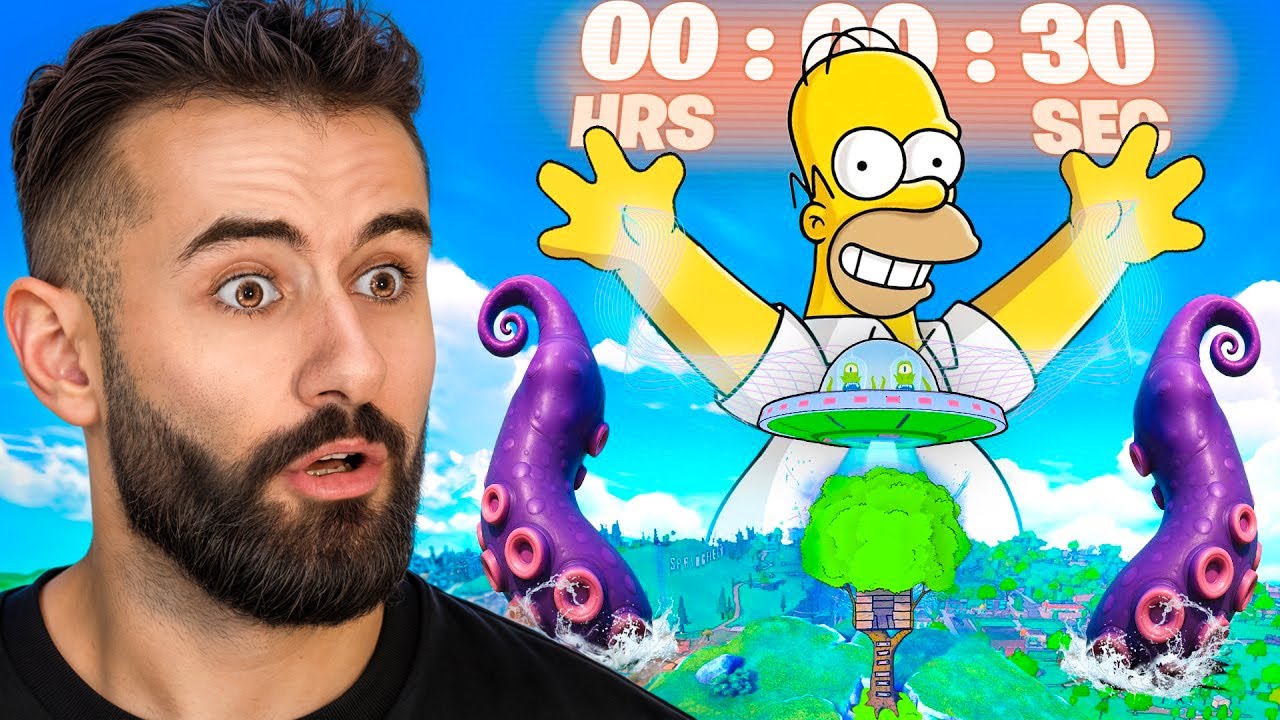 Οι Simpsons στο Fortnite Live Event! 🎮 Μην το χάσεις!