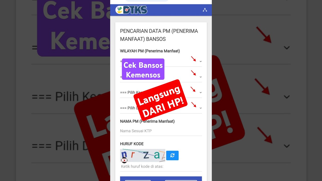 Cara Mudah Cek Bansos Kemensos Periode Mei 2025 Lewat HP 📱