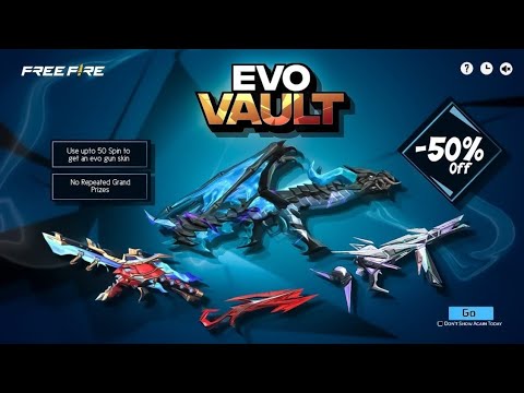 2 Free Fire Evo Vault Event on Jan 2🔥
