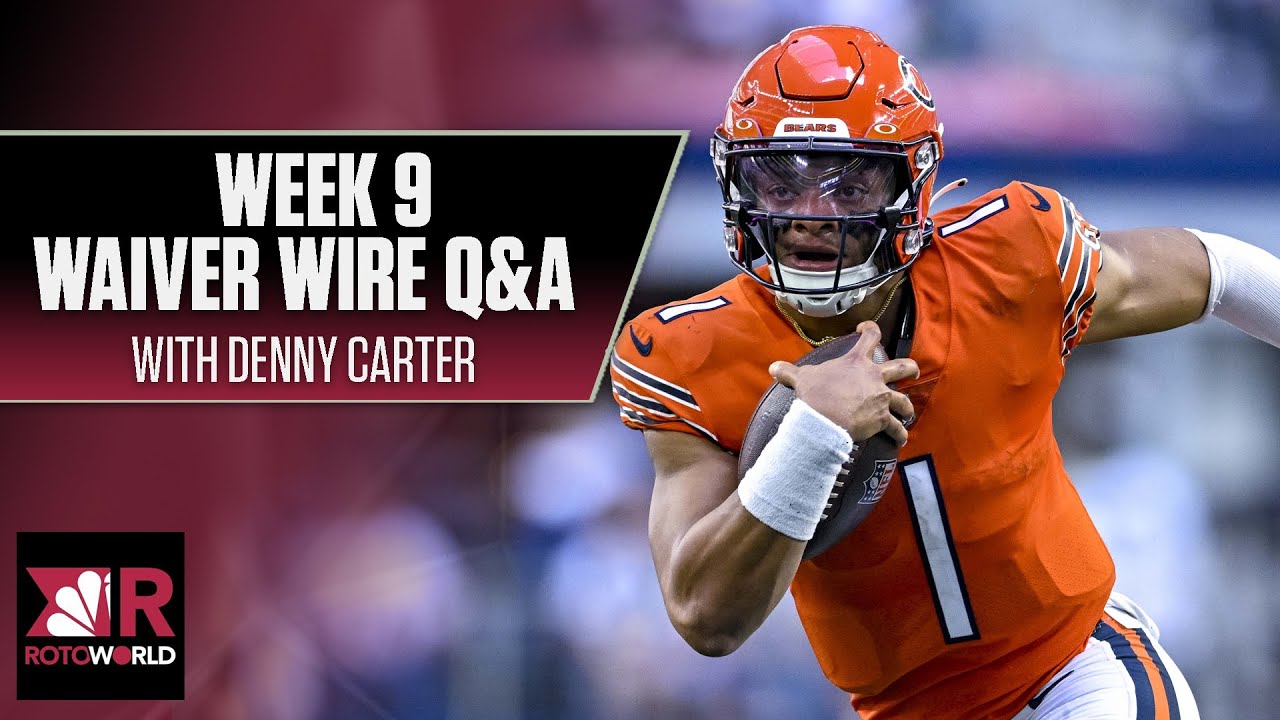 NFL Week 9 Fantasy Football Waiver Wire Q&A with Denny Carter | Rotoworld | NFL on NBC