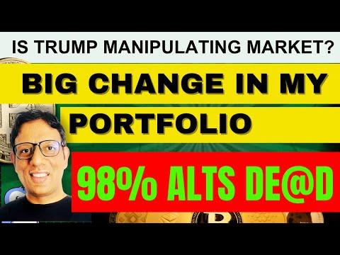 BIG CHANGE in my PORTFOLIO | 99% ALT Coins will die | Crypto Market news in HINDI
