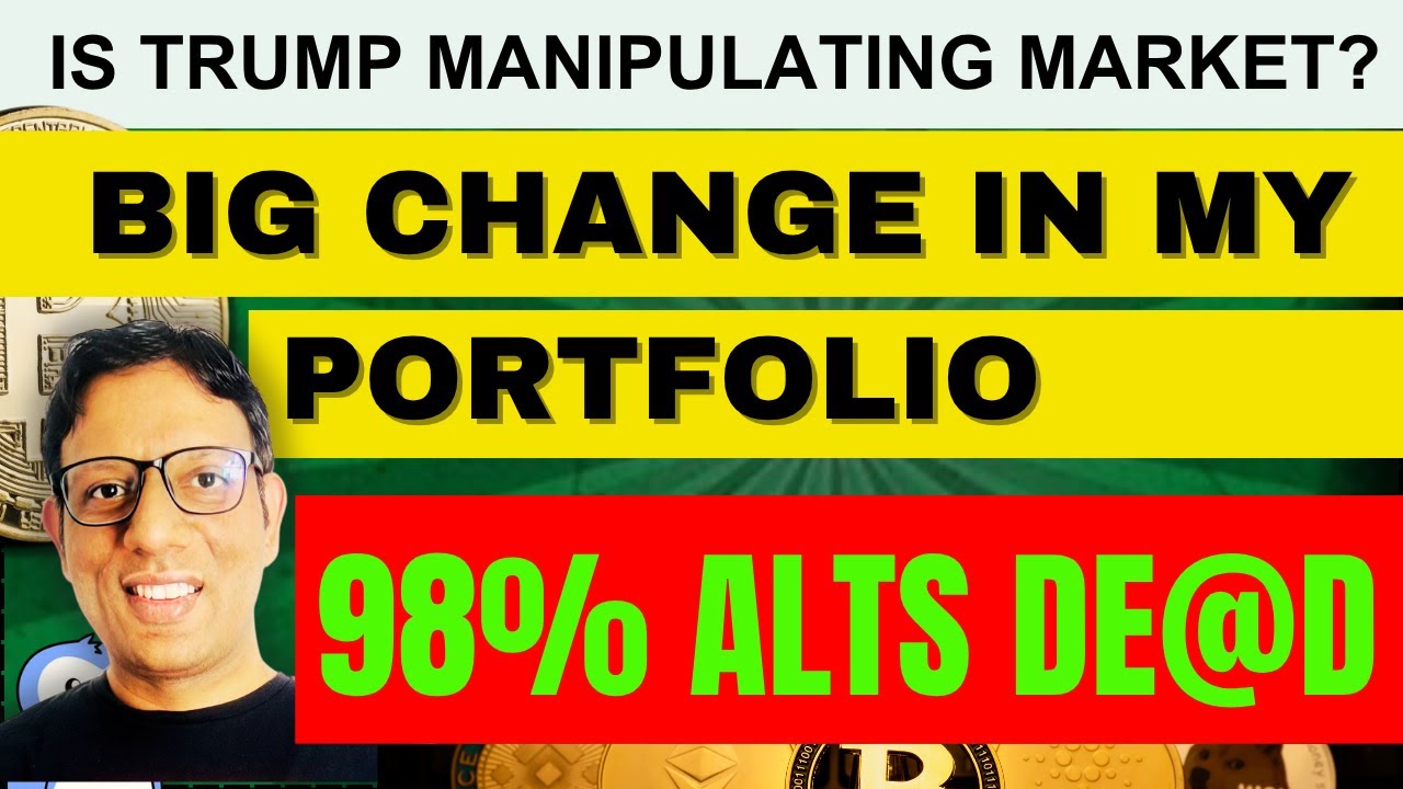 Significant Update in My Portfolio | 99% of ALT Coins at Risk | Crypto Market News in Hindi