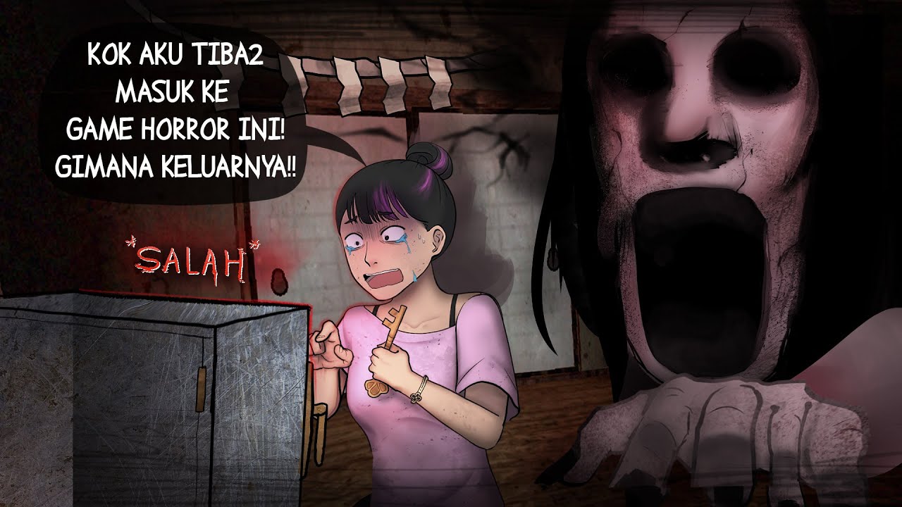 GAME Terkutuk! Live Streaming Terakhir Gamer Sombong 😱 | Kartun Hantu & Animasi Horor