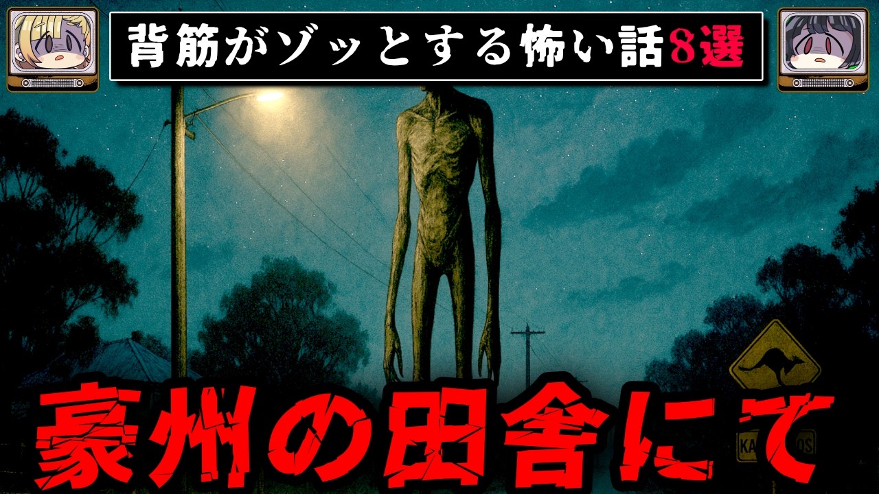 怖くてゾッとする！ネットに投稿された恐怖の怪談8選👻【ゆっくり解説】