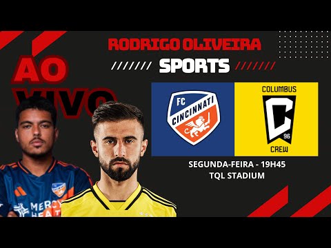 🔥 FC CINCINNATI x COLUMBUS CREW AO VIVO | MLS CUP 2025 | DECISÃO NOS EUA! 🇺🇸⚽