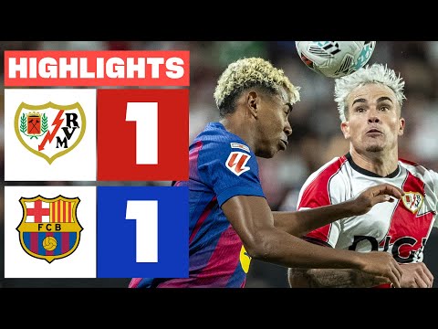 RAYO VALLECANO 1 - 1 FC BARCELONA | RESUMEN LALIGA EA SPORTS