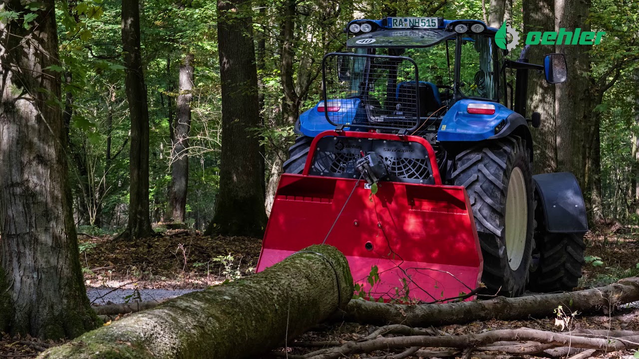 Oehler Getriebeseilwinde 6,8 t. Zugkraft 🚜