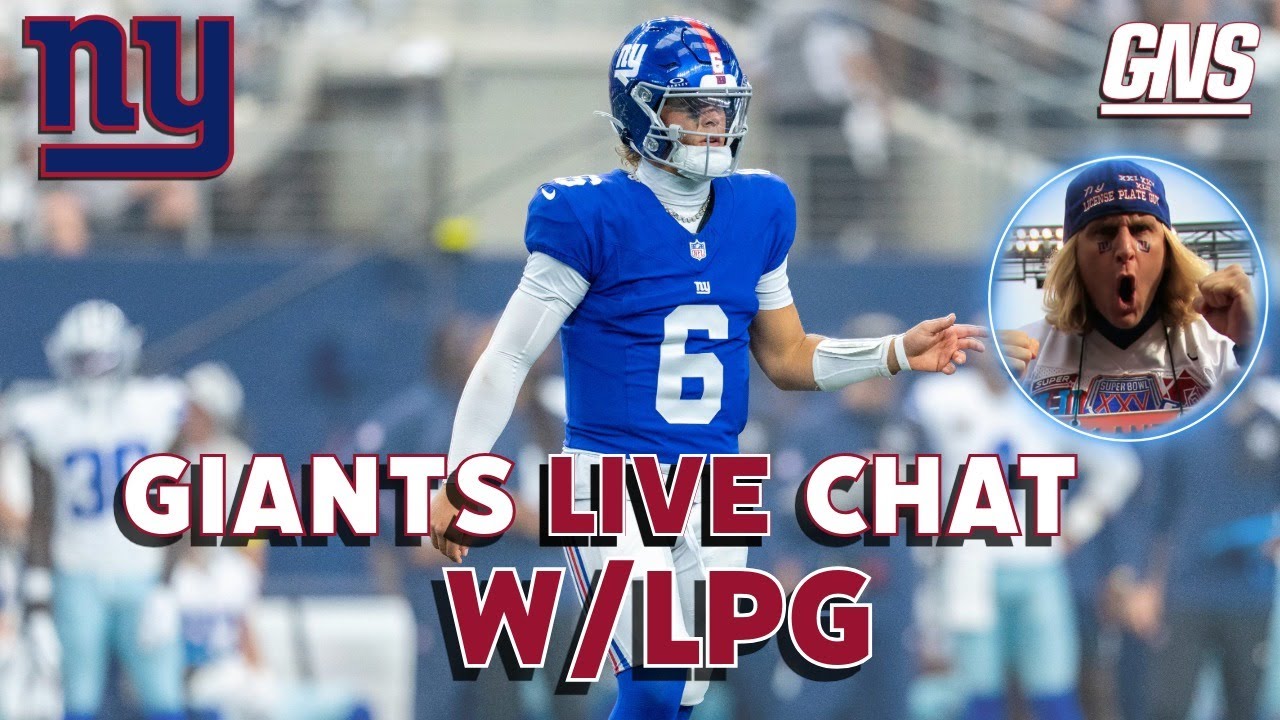 New York Giants Live Chat w/ License Plate Guy