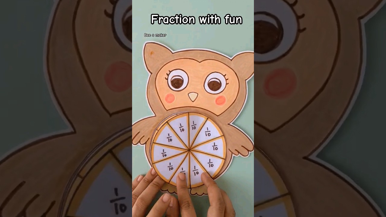 Fraction with fun, #mathactivities #tlm
