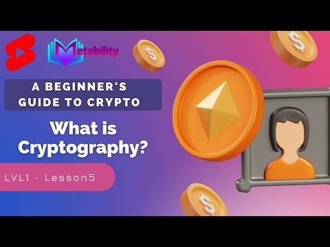 What is Cryptography 🔐 | Beginner's Guide to Crypto - #5 | #Shorts