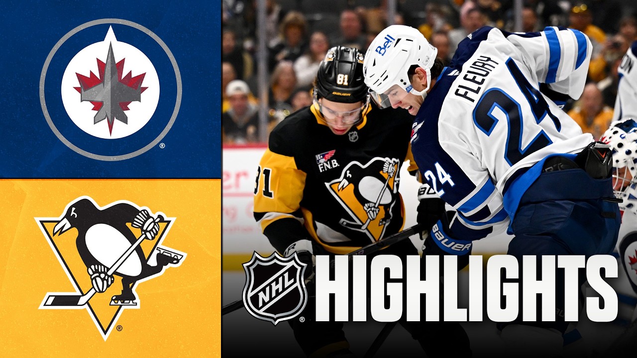 Jets vs. Penguins NHL Highlights | March 21, 2026 π