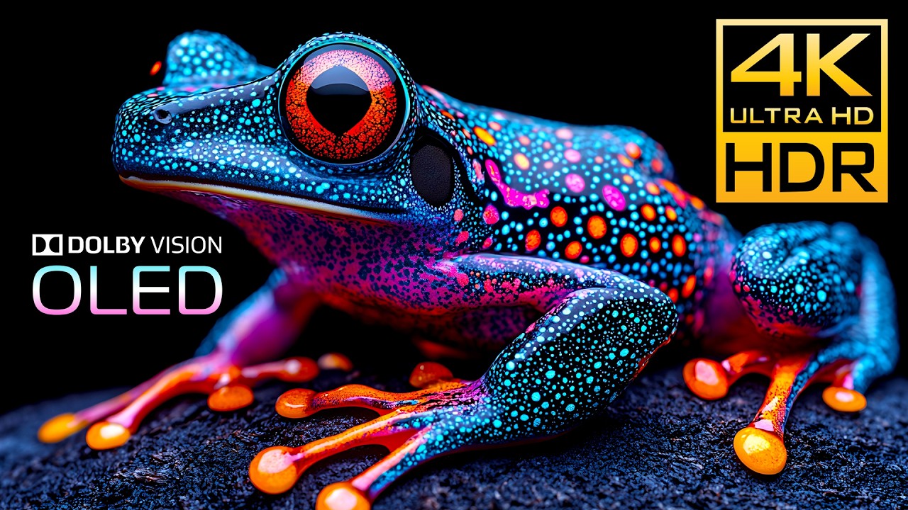 OLED HDR 4K 120FPS Dolby Vision Test 🎥