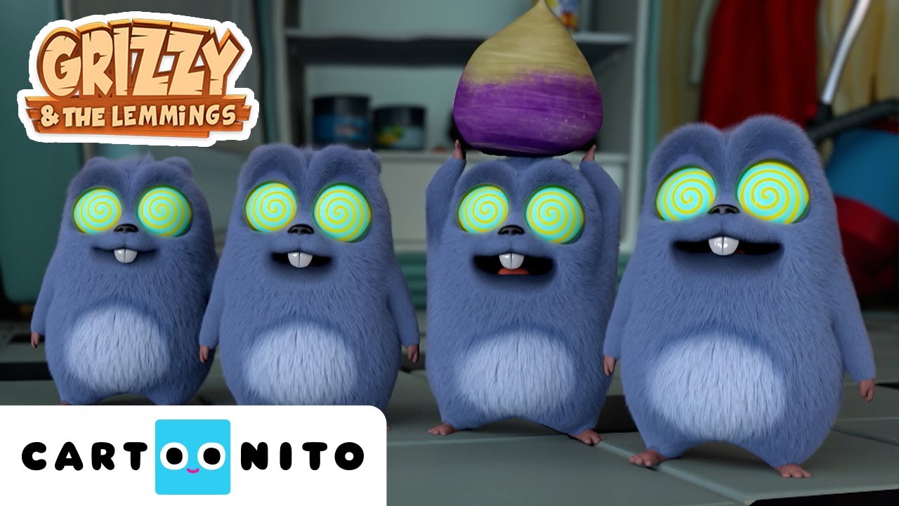 Grizzy e os Lemingues | O Poder da Hipnose | Cartoonito