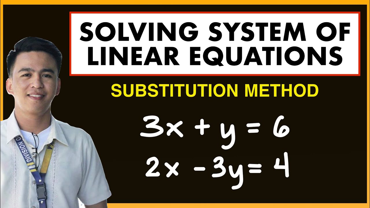 Master the Substitution Method to Solve Systems of Linear Equations 🧮