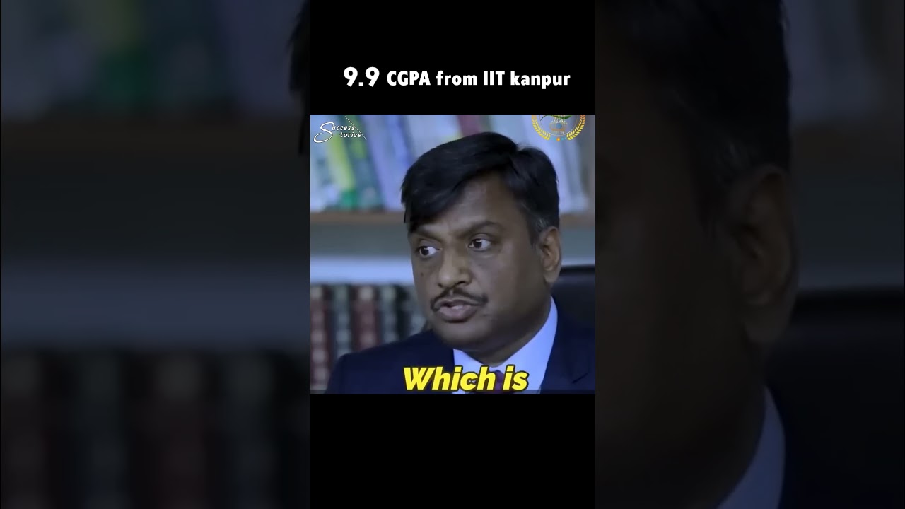 Achieving 9.9 CGPA at IIT Kanpur π