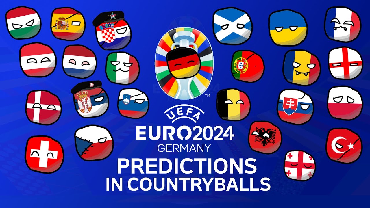 UEFA Euro 2024 Predictions in Countryballs 🇩🇪