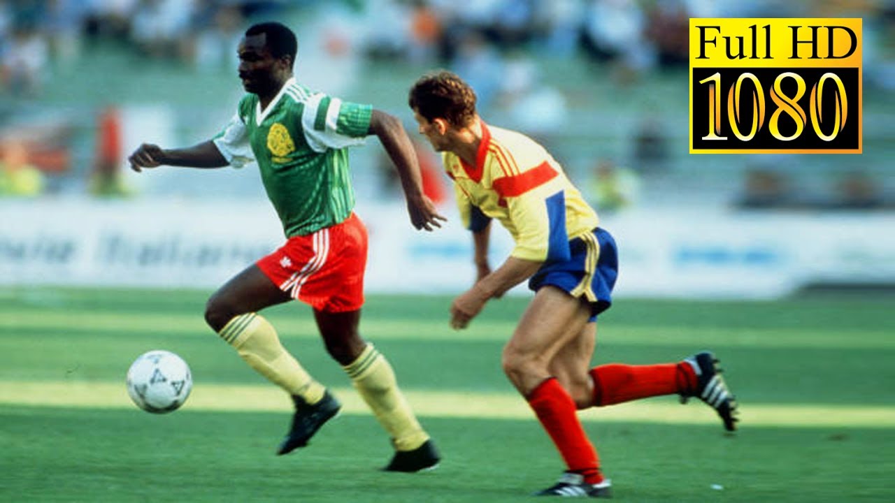 Cameroon 2-1 Romania | 1990 World Cup Highlights ⚽