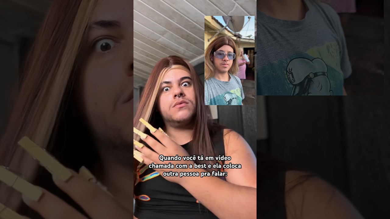 Quando sua melhor amiga coloca alguém na chamada 📞