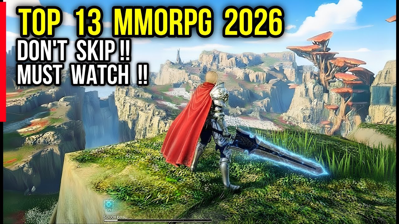Top 13 Best MMORPG Mobile 2026, DON'T SKIP ! (YOU MUST WATCH)
