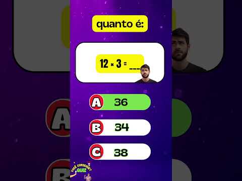 Perguntas e Respostas de Matemática - Quiz de Matemática #quiz #matemática #teste