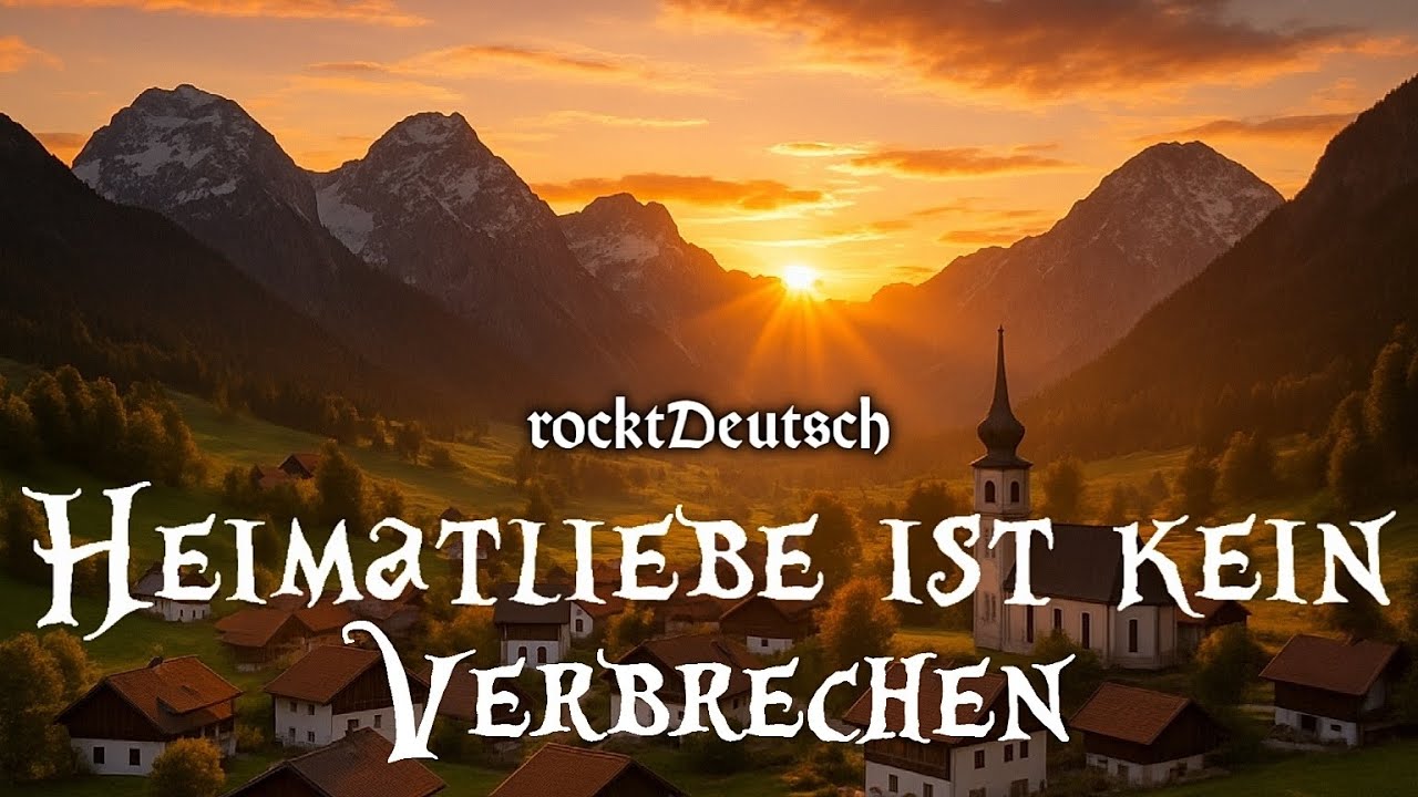 Heimatliebe ist kein Verbrechen – Kraftvoller Deutschrock 🎸 (Official KI.Video)