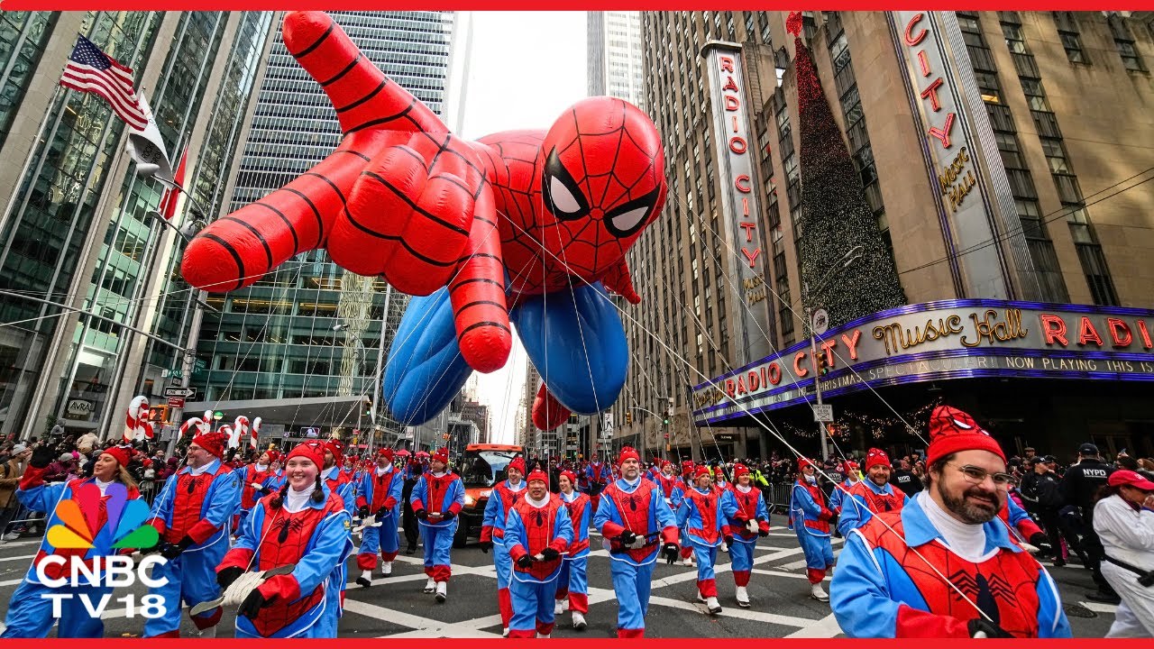 99th Macy’s Thanksgiving Parade in NYC 🎈