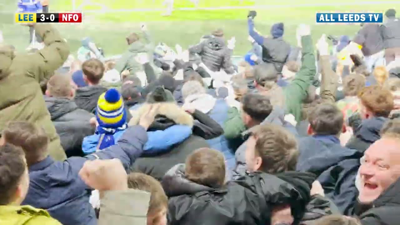 Leeds Beats Forest 3-1 & Last Fan Cam 🎥