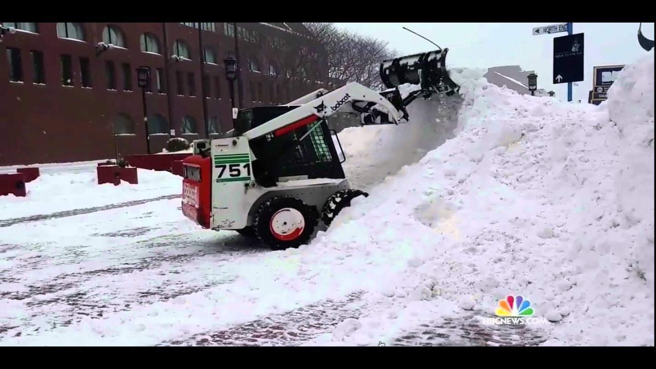 NBC Coverage: Boston Snow 2015