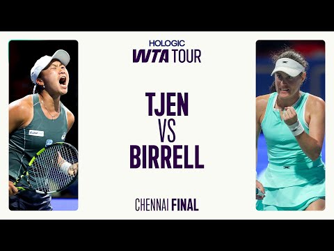 Janice Tjen vs. Kimberly Birrell | 2025 Chennai Final | WTA Match Highlights