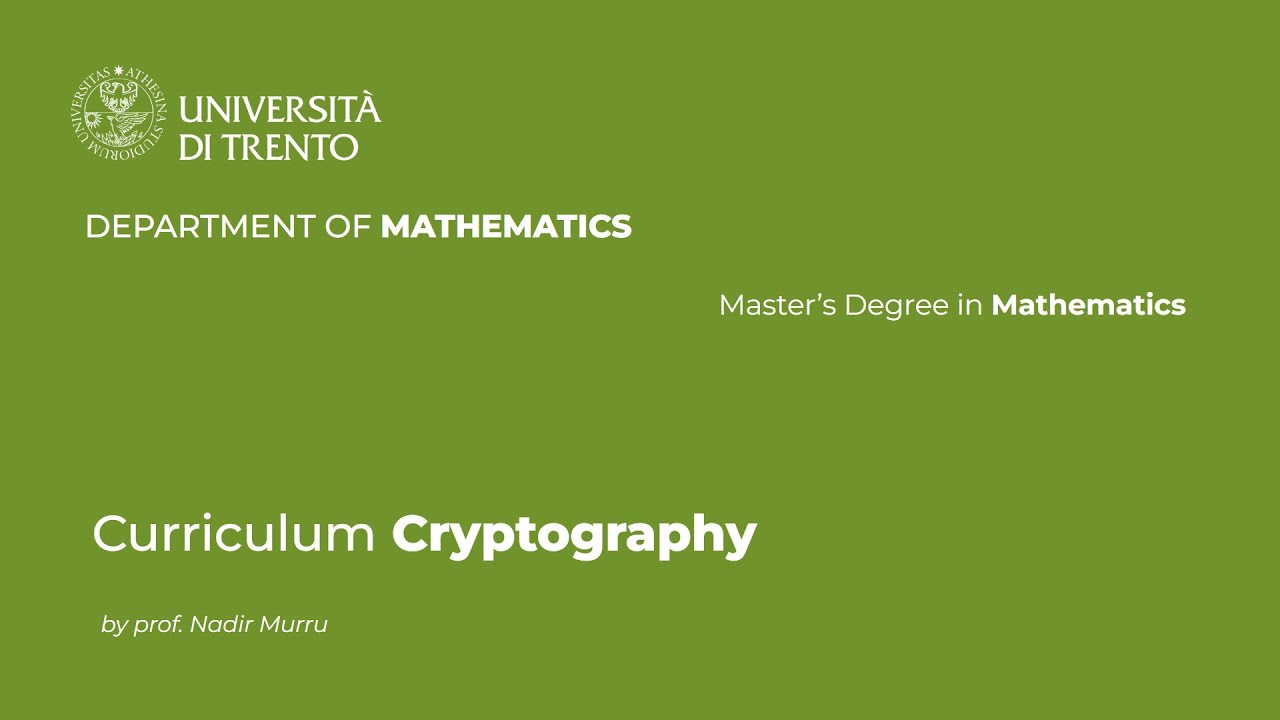 Advance Your Career with a Master’s in Mathematics & Cryptography 🔐