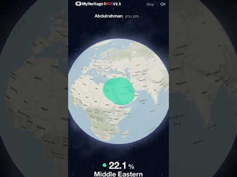 MyheritageDNA Version 2.5 result from Iraq/Mosul. #myheritage #myheritagedna #تحليل #العراق #dna
