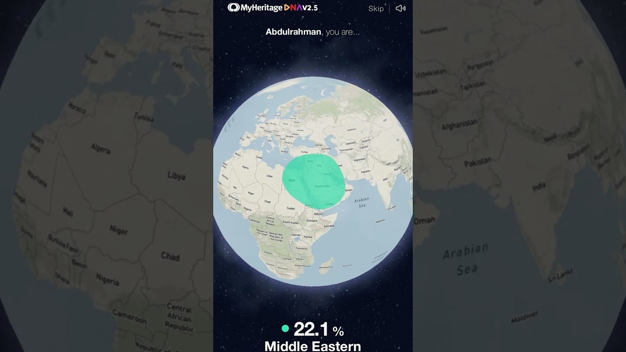 MyHeritageDNA Version 2.5 Results from Iraq/Mosul