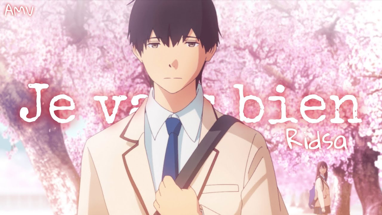 Nightcore AMV: Je vais bien (Lyrics) | Ridsa & Anime Vibes 🎶