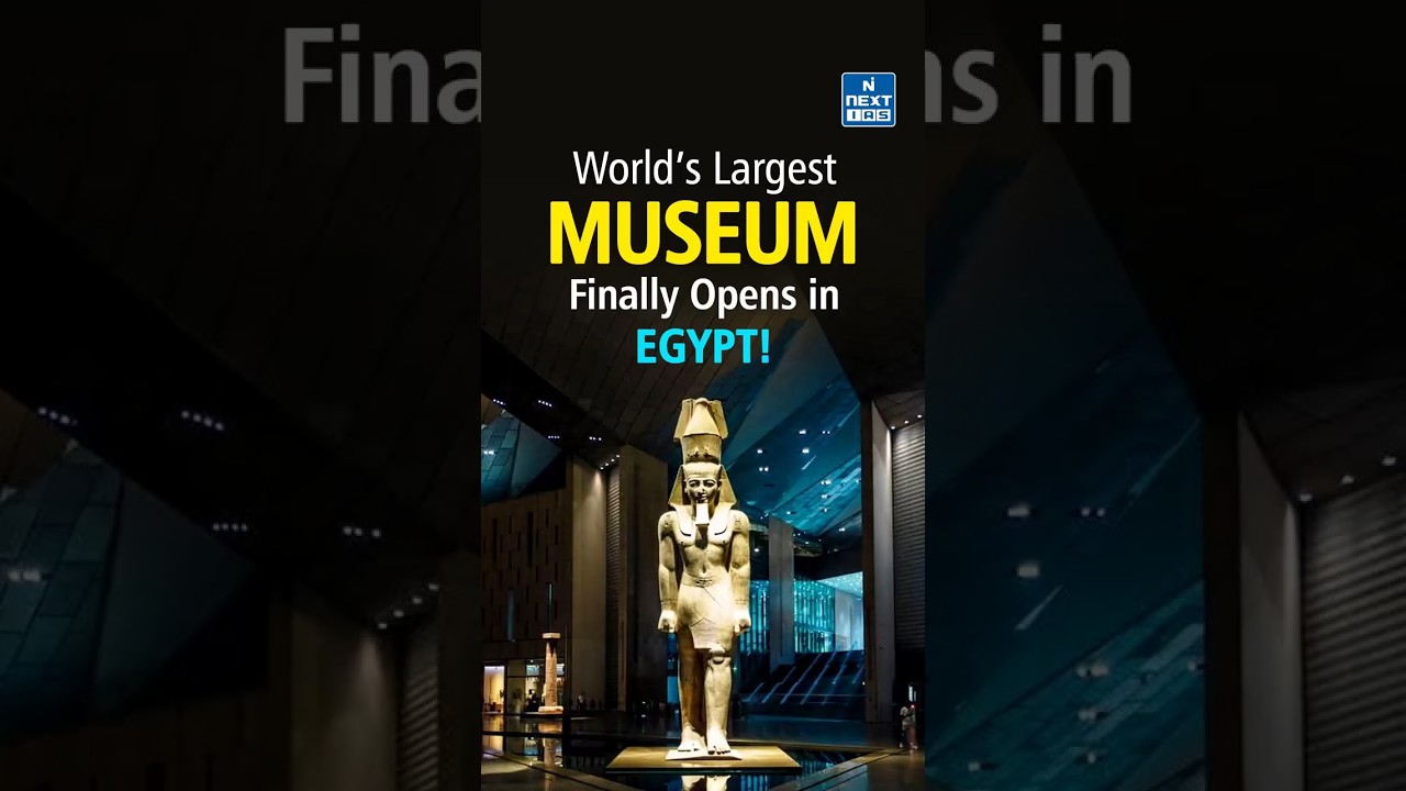 Grand Egyptian Museum Opens Near Giza Pyramids – Explore Egypt’s New Cultural Treasure 🏺