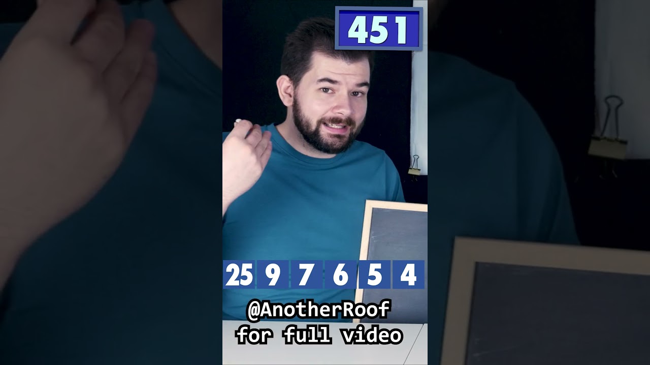 Quick Trick to Master Countdown Numbers Game! 🔢