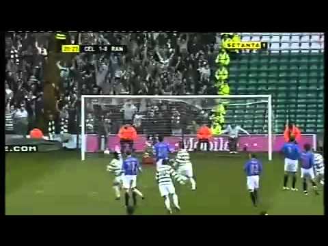 Nakamura's Goal vs Rangers (16-4-08) ⚽
