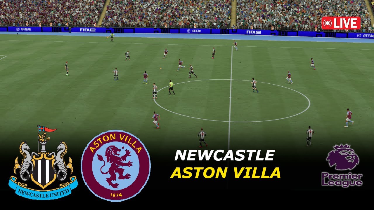 Newcastle United vs Aston Villa | EPL 2025/26 Simulation ⚽
